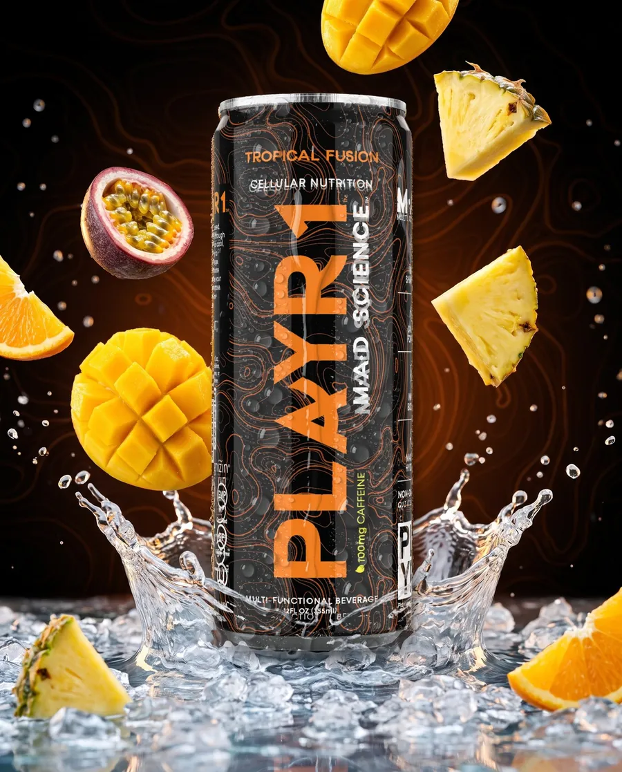 PLAYR1 Tropical Fusion can hero