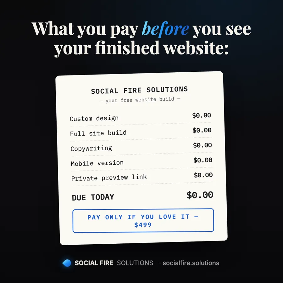 Ad: receipt showing zero due